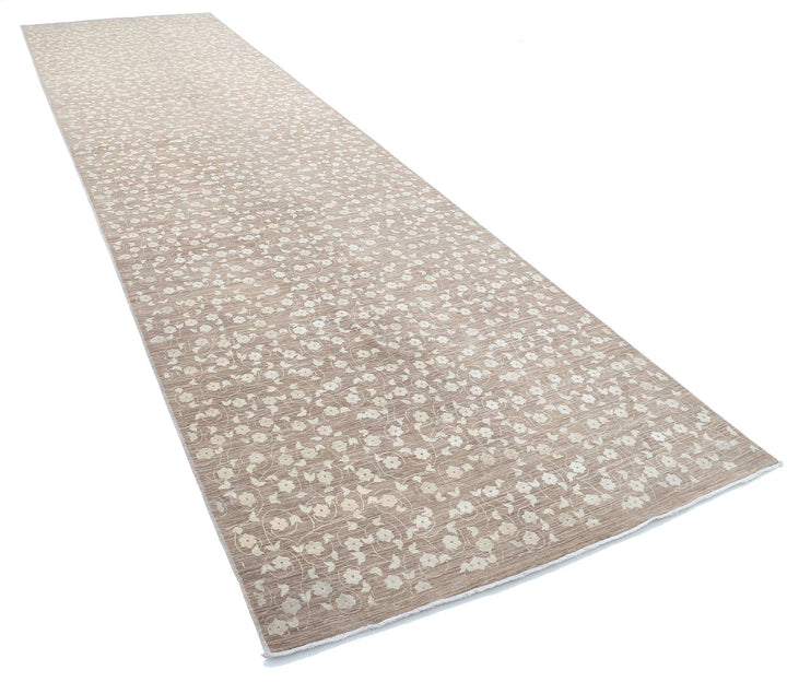 Hand Knotted Fine Artemix Wool Rug 4' 11" x 17' 7" - No. AT90954