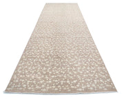 Hand Knotted Fine Artemix Wool Rug 4' 11" x 17' 7" - No. AT90954