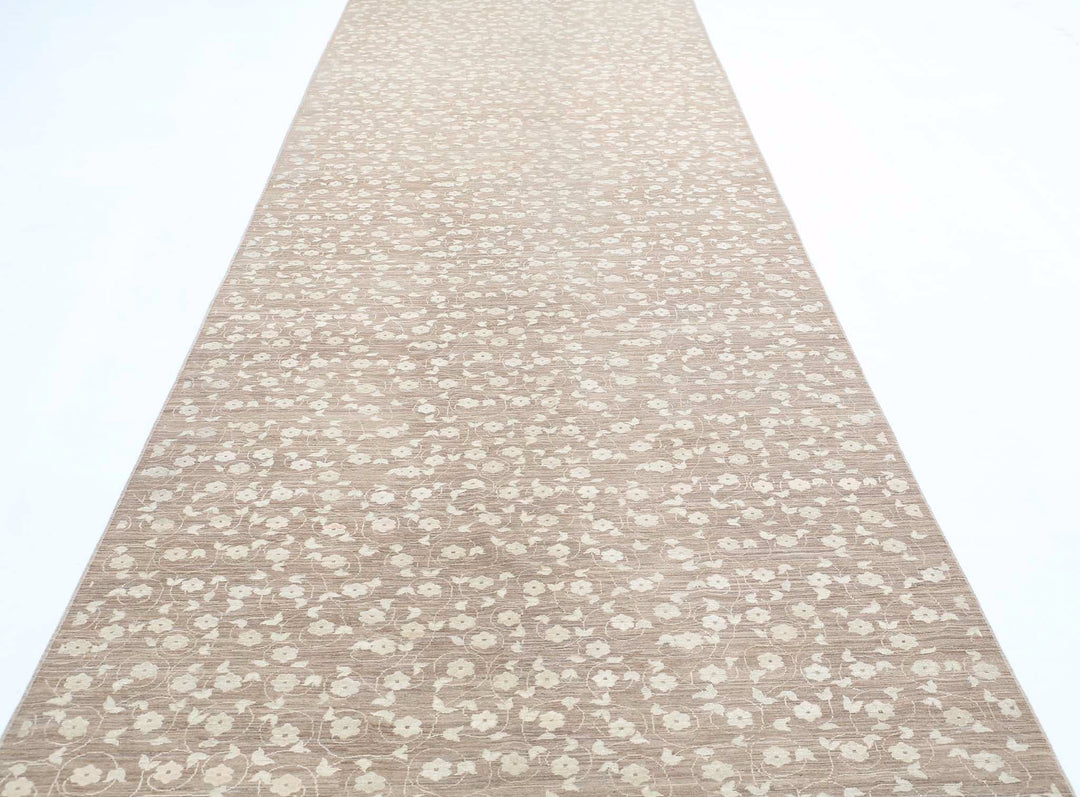 Hand Knotted Fine Artemix Wool Rug 4' 11" x 17' 7" - No. AT90954