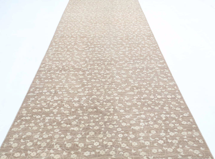 Hand Knotted Fine Artemix Wool Rug 4' 11" x 17' 7" - No. AT90954