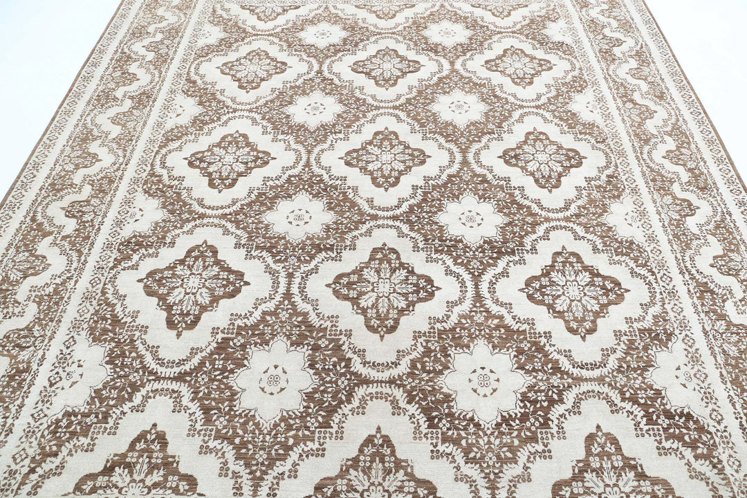 Hand Knotted Ariana Haji Jalili Wool Rug 8' 1" x 9' 7" - No. AT56622