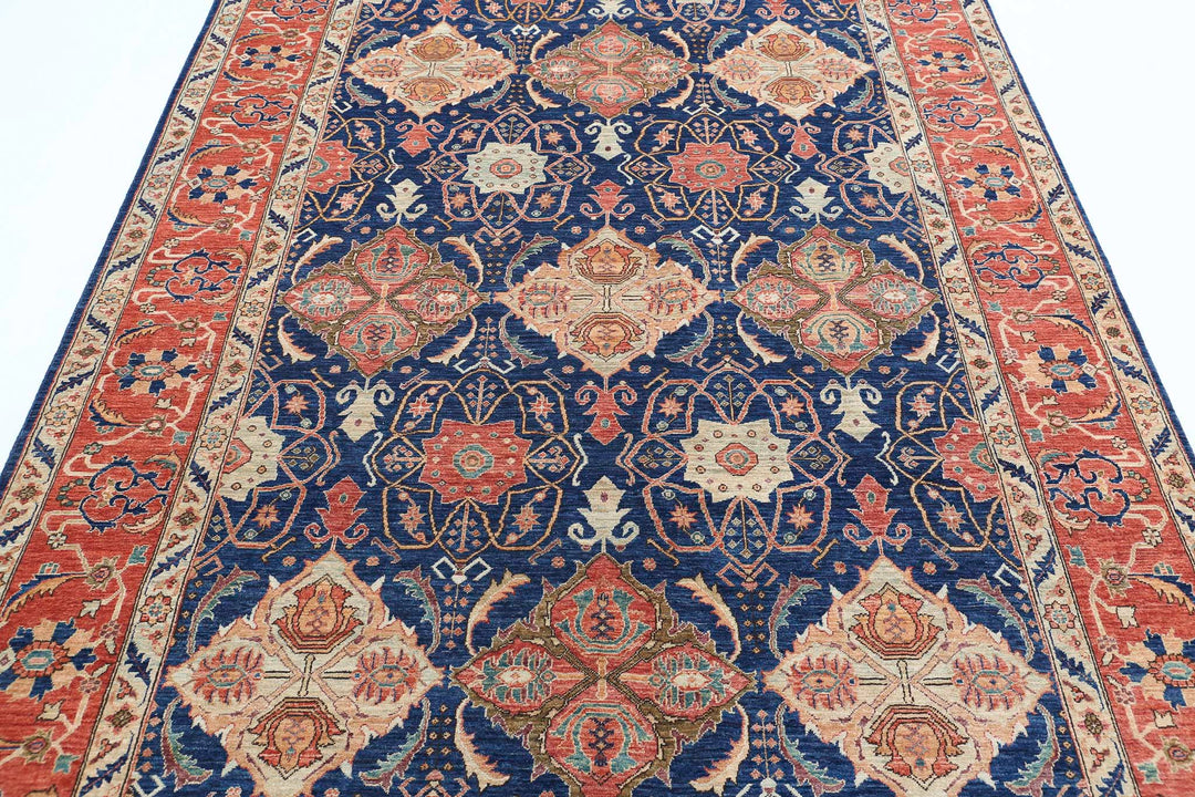 Hand Knotted Ariana Haji Jalili Wool Rug 6' 0" x 9' 1" - No. AT30398