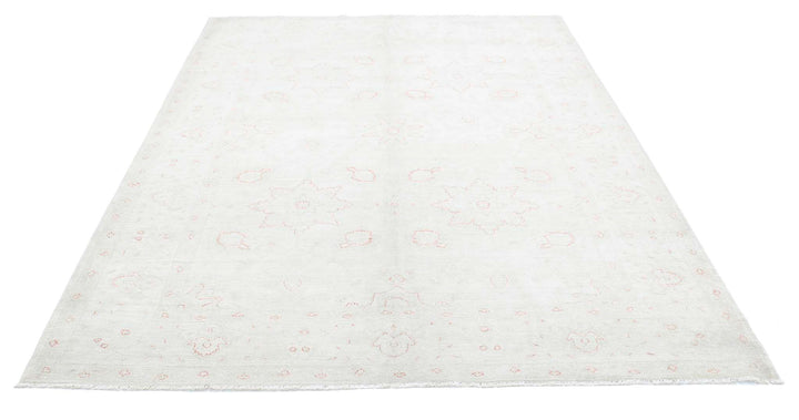 Hand Knotted Fine Ariana Ariana Wool Rug 6' 4" x 8' 8" - No. AT71309