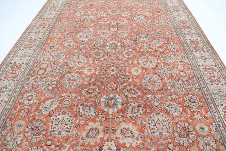 Hand Knotted Ariana Haji Jalili Wool Rug 8' 10" x 11' 7" - No. AT39789