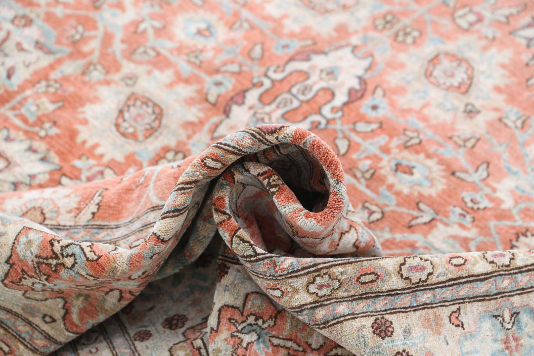 Hand Knotted Ariana Haji Jalili Wool Rug 8' 10" x 11' 7" - No. AT39789