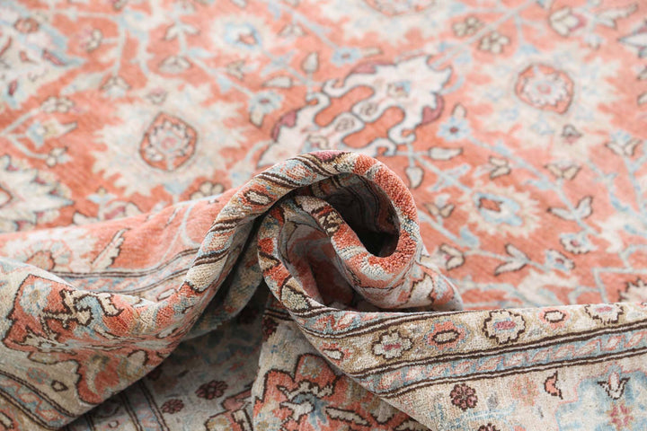 Hand Knotted Ariana Haji Jalili Wool Rug 8' 10" x 11' 7" - No. AT39789