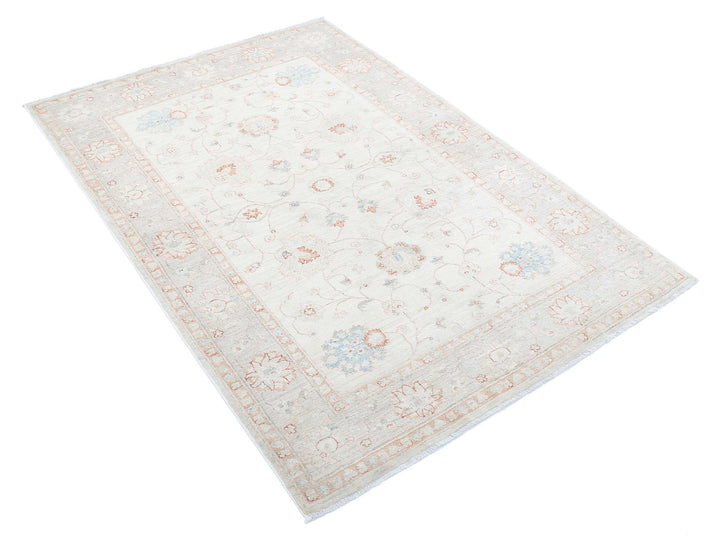 Hand Knotted Ariana Haji Jalili Wool Rug 3' 11" x 5' 8" - No. AT10724