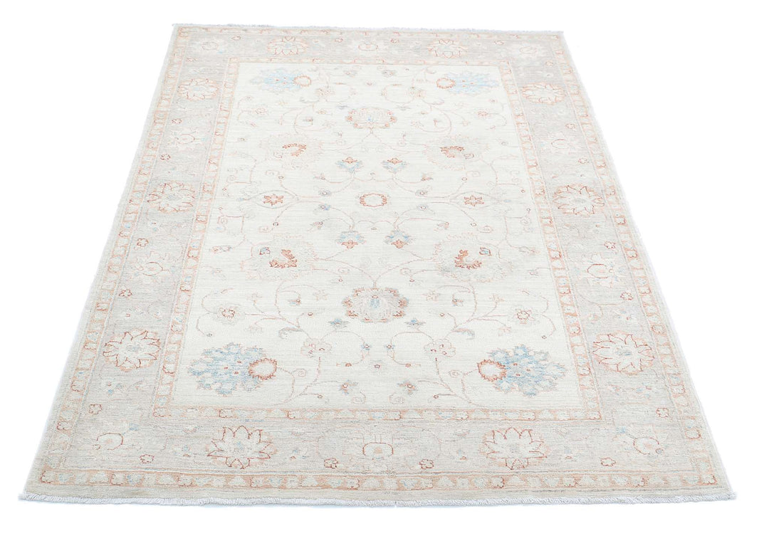 Hand Knotted Ariana Haji Jalili Wool Rug 3' 11" x 5' 8" - No. AT10724