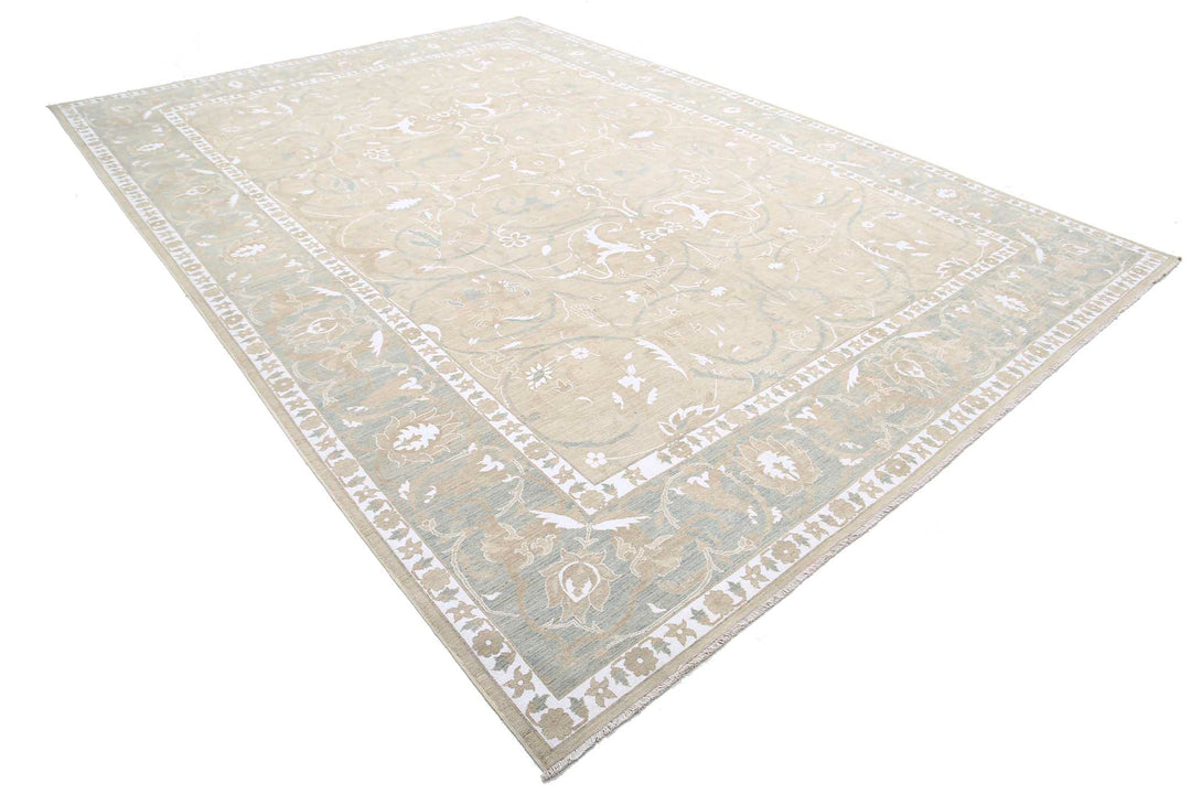 Hand Knotted Ariana Haji Jalili Wool & Silk Rug 9' 9" x 13' 11" - No. AT97851