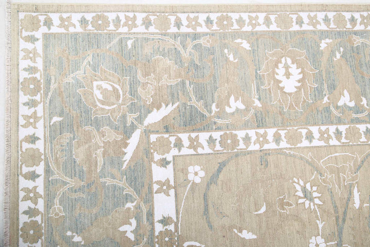 Hand Knotted Ariana Haji Jalili Wool & Silk Rug 9' 9" x 13' 11" - No. AT97851