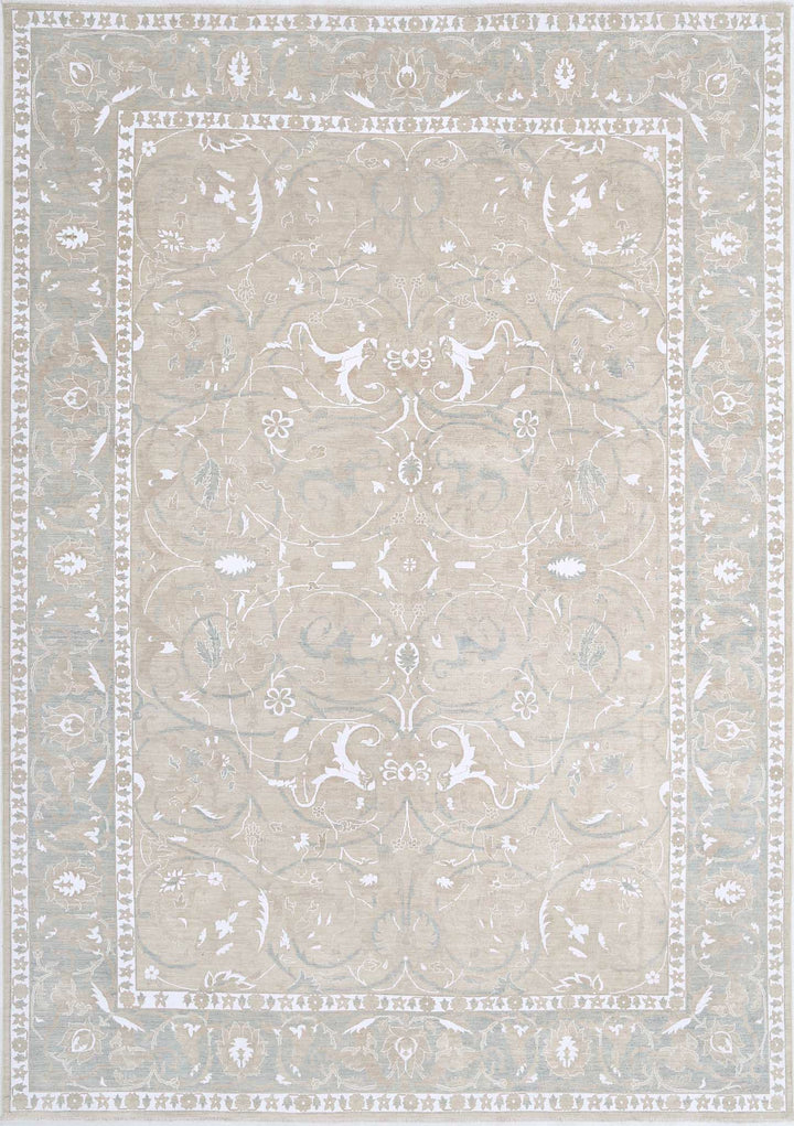 Hand Knotted Ariana Haji Jalili Wool & Silk Rug 9' 9" x 13' 11" - No. AT97851