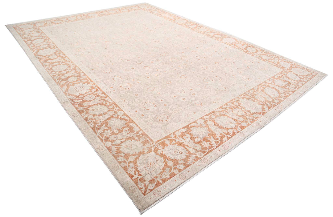 Hand Knotted Ariana Haji Jalili Wool Rug 9' 10" x 13' 5" - No. AT10051