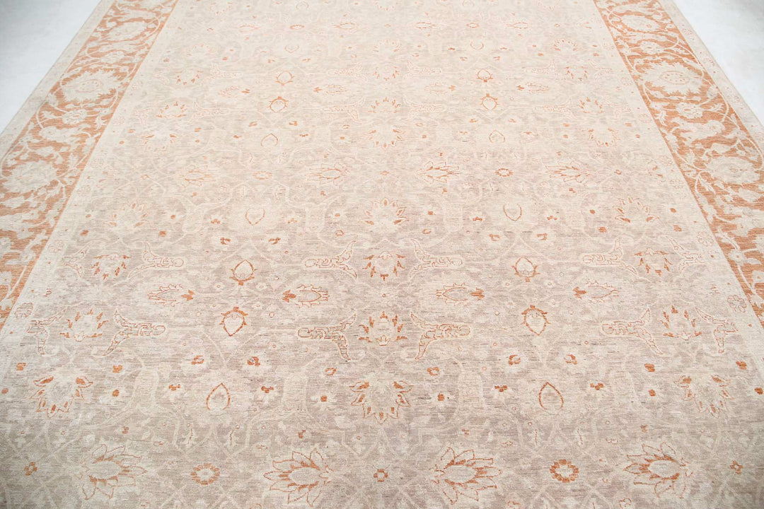 Hand Knotted Ariana Haji Jalili Wool Rug 9' 10" x 13' 5" - No. AT10051