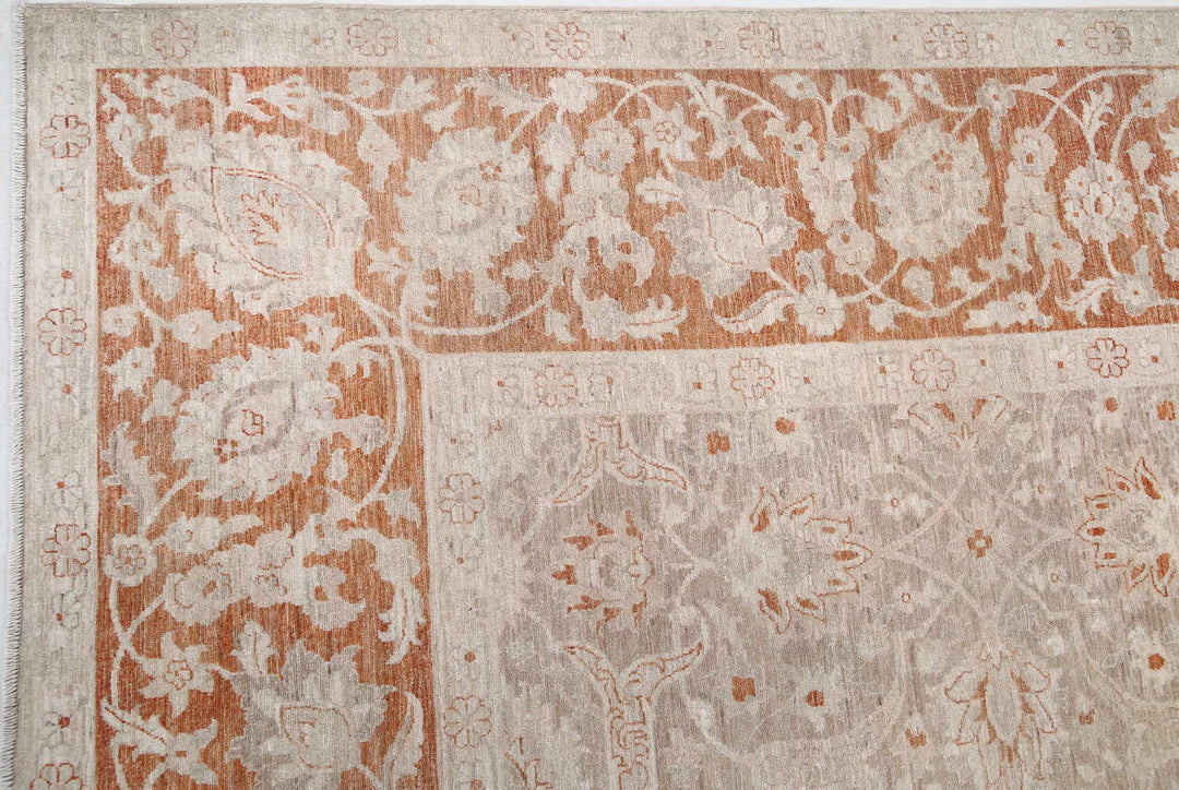 Hand Knotted Ariana Haji Jalili Wool Rug 9' 10" x 13' 5" - No. AT10051