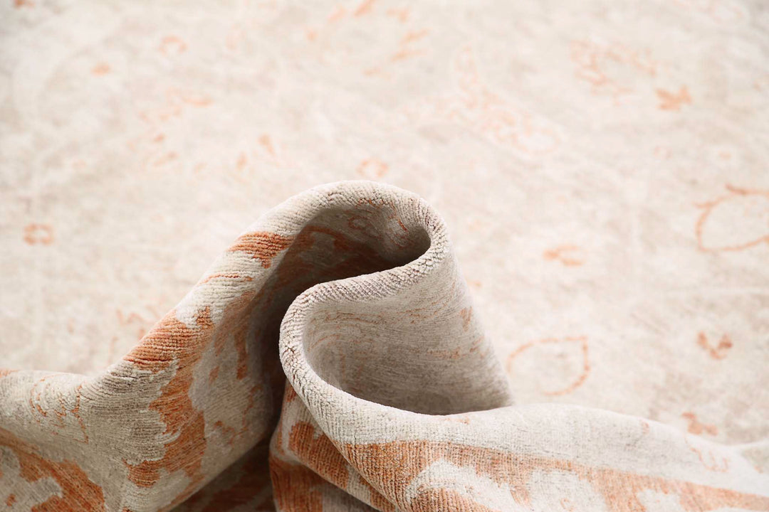 Hand Knotted Ariana Haji Jalili Wool Rug 9' 10" x 13' 5" - No. AT10051