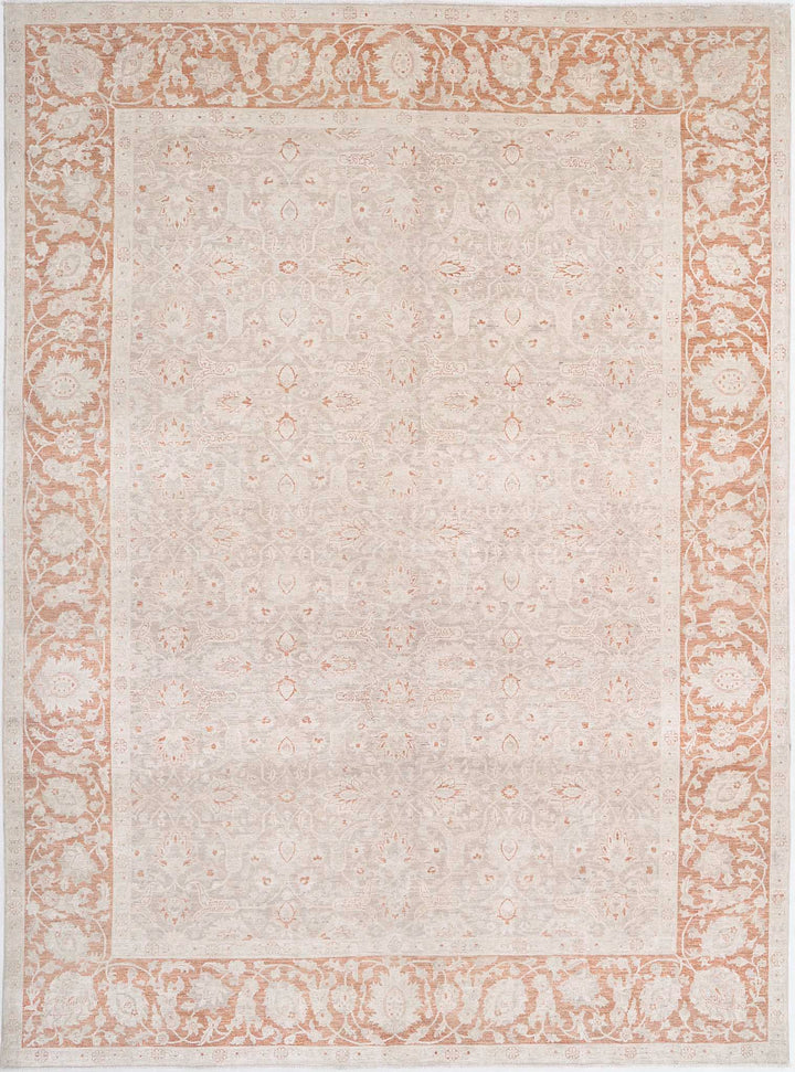 Hand Knotted Ariana Haji Jalili Wool Rug 9' 10" x 13' 5" - No. AT10051