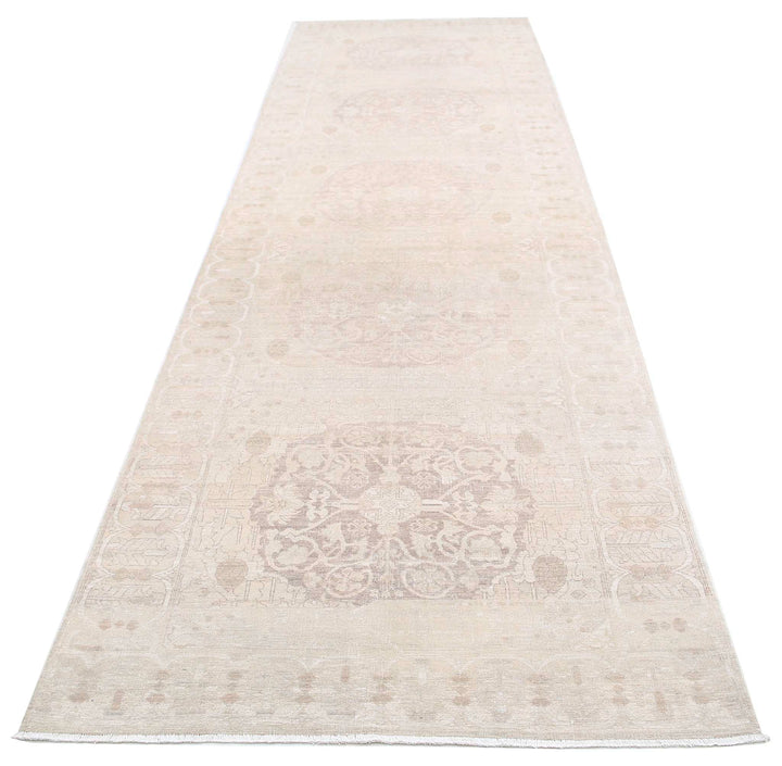 Hand Knotted Ariana Haji Jalili Wool Rug 4' 1" x 14' 3" - No. AT93429