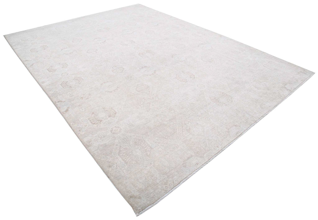 Hand Knotted Fine Artemix Wool Rug 8' 7" x 11' 4" - No. AT21987