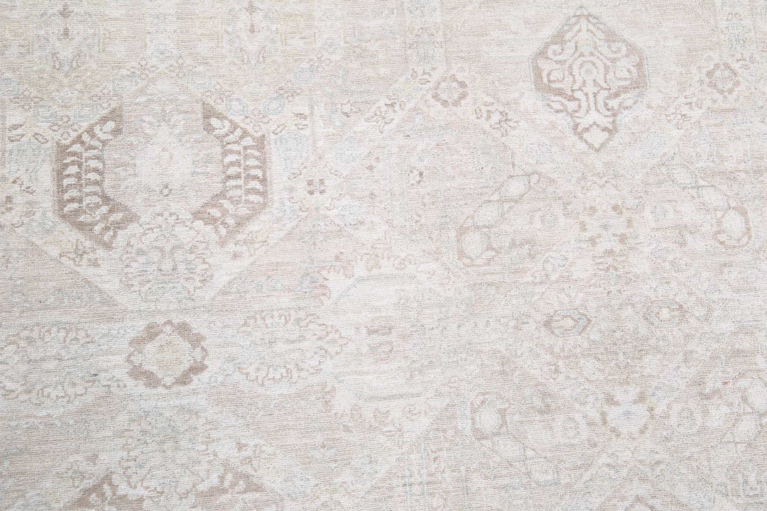 Hand Knotted Fine Artemix Wool Rug 8' 7" x 11' 4" - No. AT21987