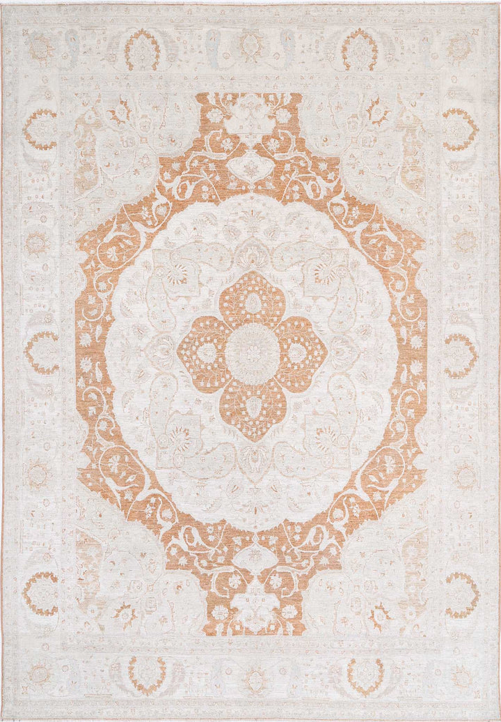Hand Knotted Ariana Haji Jalili Wool Rug 8' 8" x 12' 9" - No. AT71280