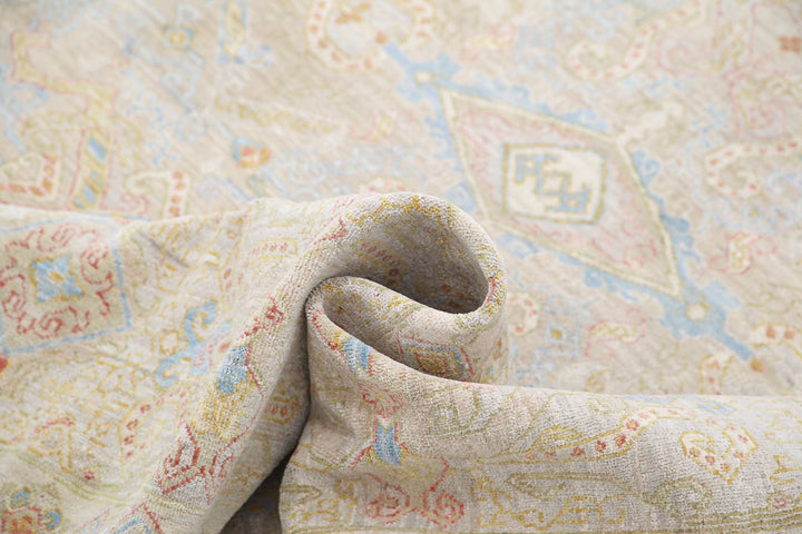 Hand Knotted Ariana Haji Jalili Wool Rug 8' 9" x 11' 0" - No. AT90528