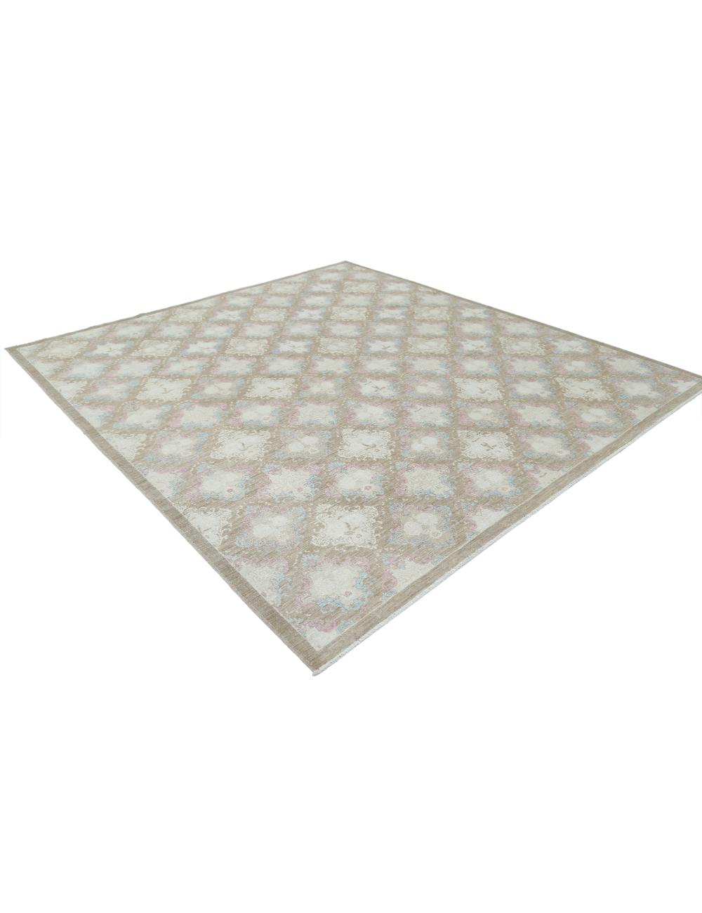 Hand Knotted Artemix Wool Rug 8' 0" x 8' 9" - No. AT55934