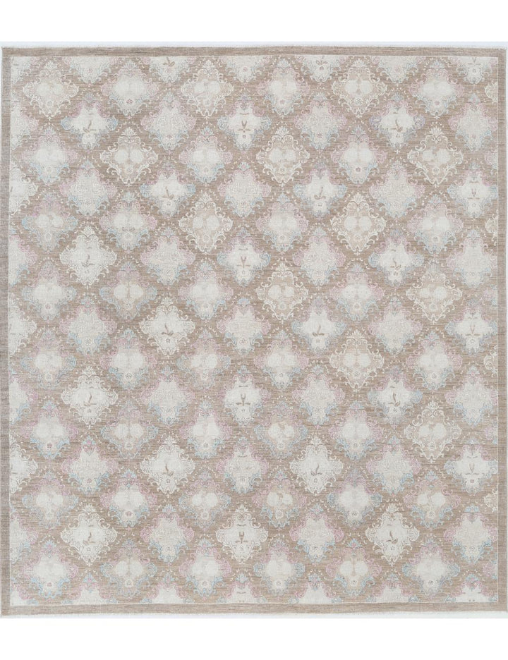 Hand Knotted Artemix Wool Rug 8' 0" x 8' 9" - No. AT55934