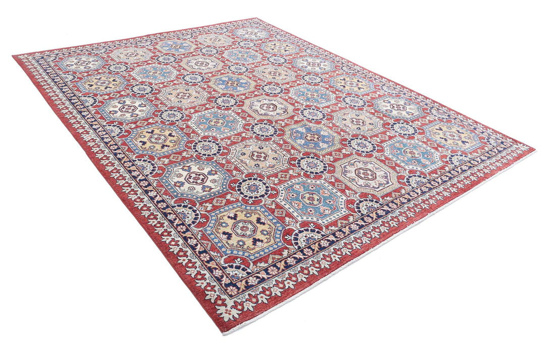 Hand Knotted Artemix Wool Rug 7' 11" x 9' 10" - No. AT15951