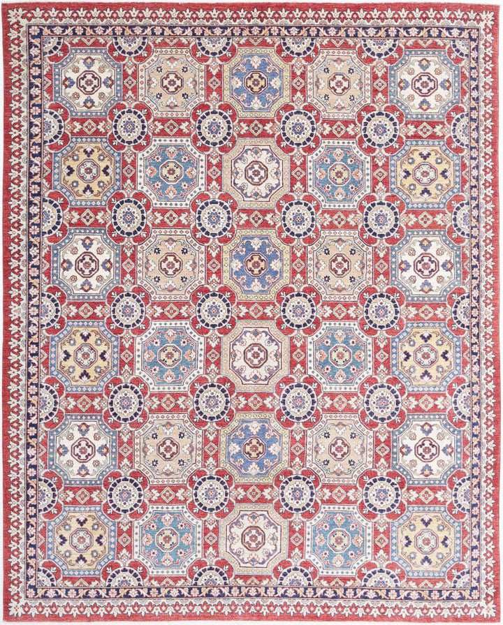 Hand Knotted Artemix Wool Rug 7' 11" x 9' 10" - No. AT15951