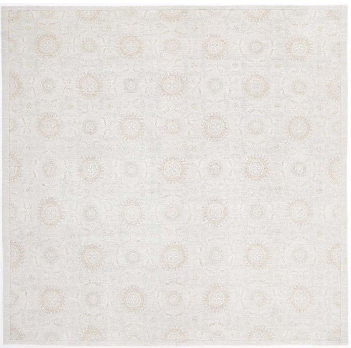 Hand Knotted Artemix Wool Rug 11' 0" x 10' 10" - No. AT94951