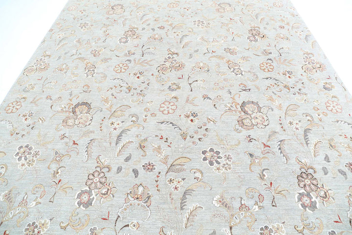 Hand Knotted Artemix Wool Rug 8' 11" x 11' 7" - No. AT41584