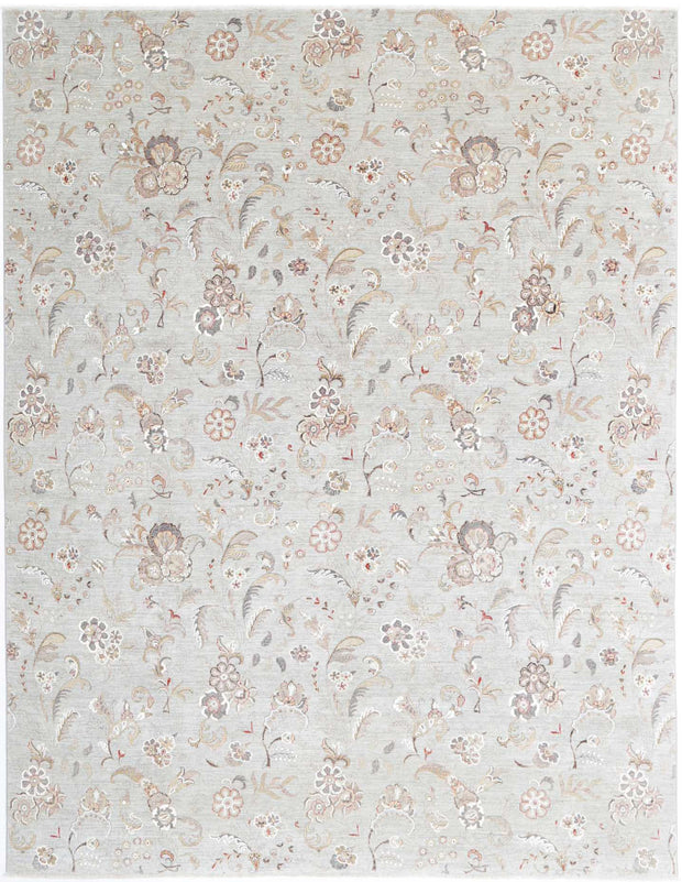 Hand Knotted Artemix Wool Rug 8' 11" x 11' 7" - No. AT41584
