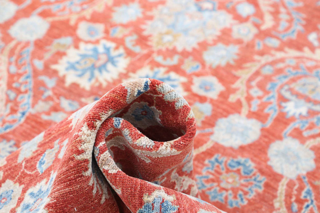 Hand Knotted Art & Craft Wool Rug 8' 9" x 12' 0" - No. AT21490