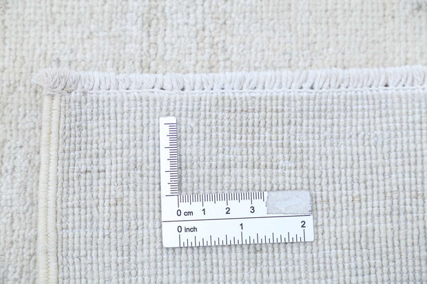 Hand Knotted Ikat Wool Rug 6' 1" x 8' 10" - No. AT50570