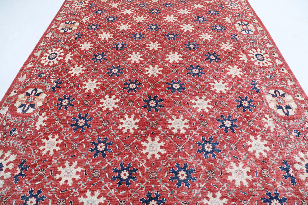 Hand Knotted Artemix Wool Rug 8' 5" x 11' 5" - No. AT31217