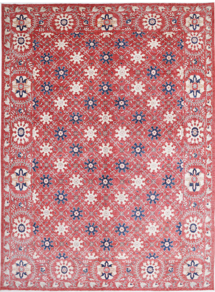 Hand Knotted Artemix Wool Rug 8' 5" x 11' 5" - No. AT31217