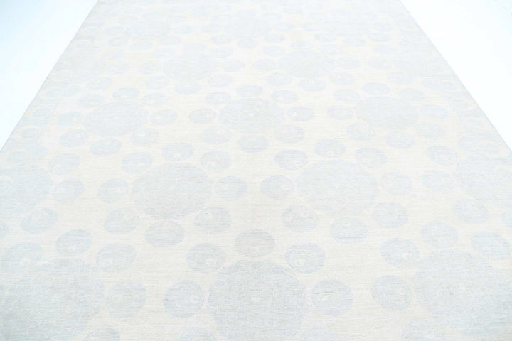Hand Knotted Artemix Wool Rug 8' 11" x 11' 7" - No. AT50428