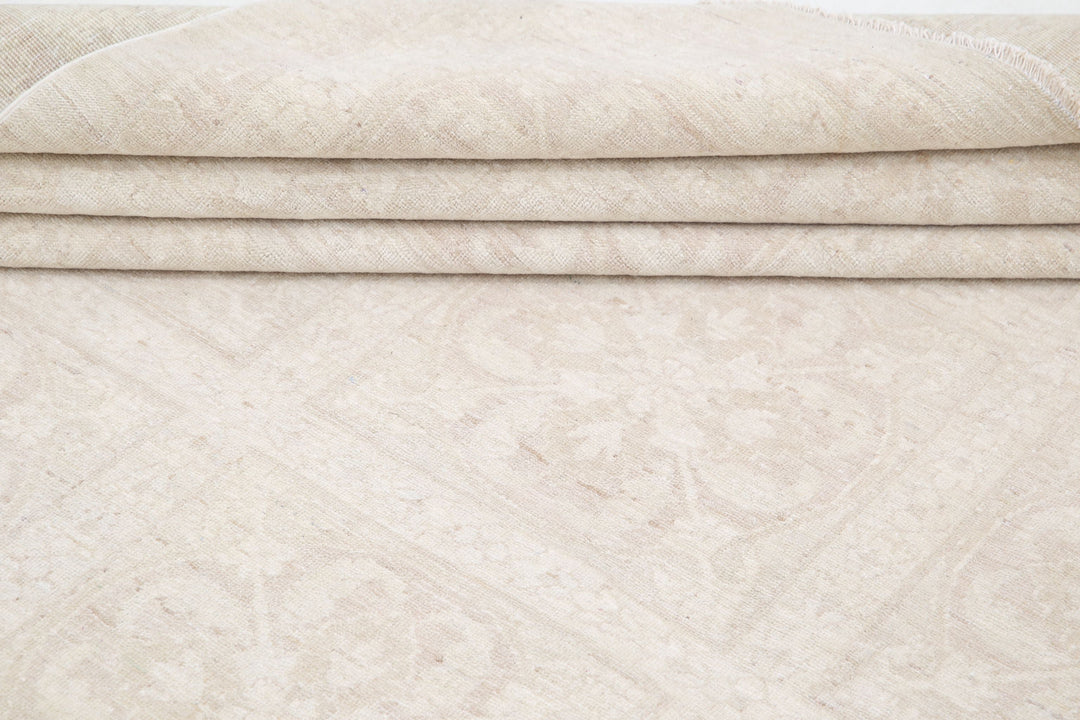 Hand Knotted Artemix Wool Rug 12' 2" x 14' 9" - No. AT54038