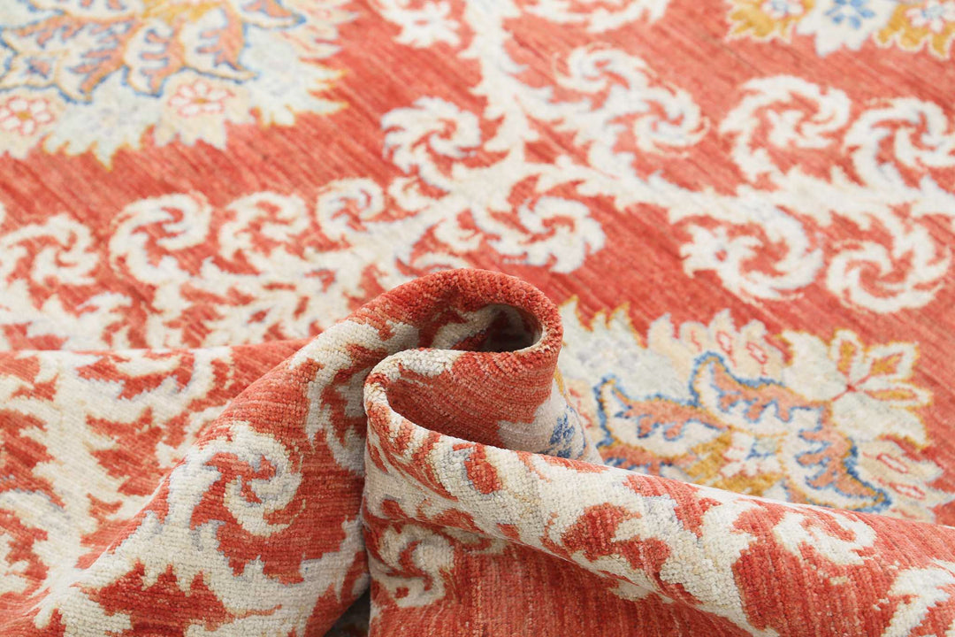 Hand Knotted Artemix Wool Rug 9' 3" x 12' 2" - No. AT87706