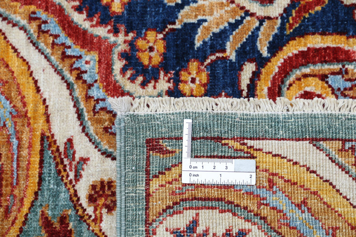 Hand Knotted Artemix Wool Rug 8' 7" x 9' 9" - No. AT51657