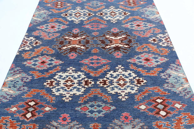 Hand Knotted Artemix Farhan Wool Rug 5' 9" x 8' 11" - No. AT79583