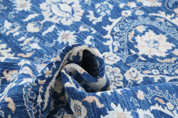 Hand Knotted Artemix Wool Rug 5' 7" x 7' 8" - No. AT27887