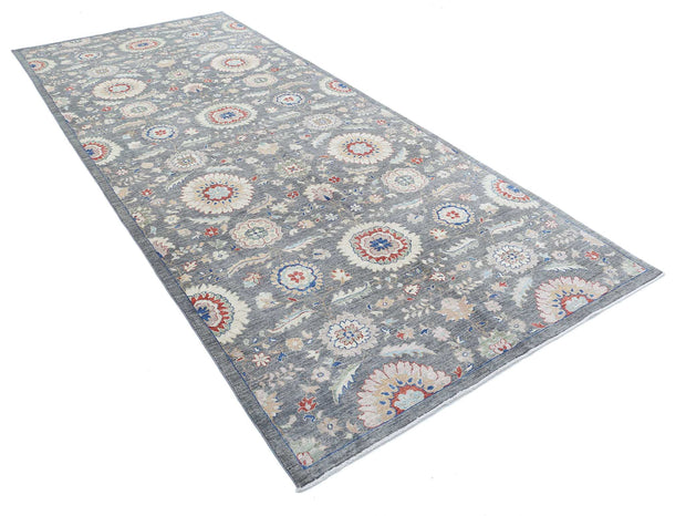 Hand Knotted Artemix Wool Rug 5' 0" x 11' 8" - No. AT62445
