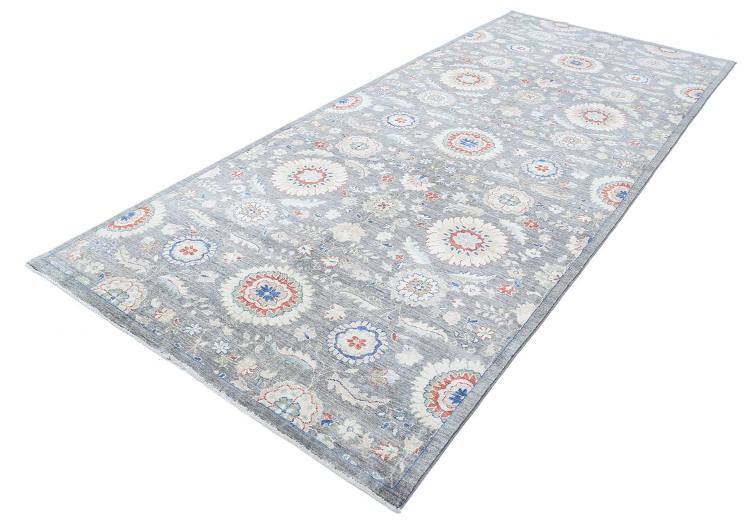 Hand Knotted Artemix Wool Rug 5' 0" x 11' 8" - No. AT62445