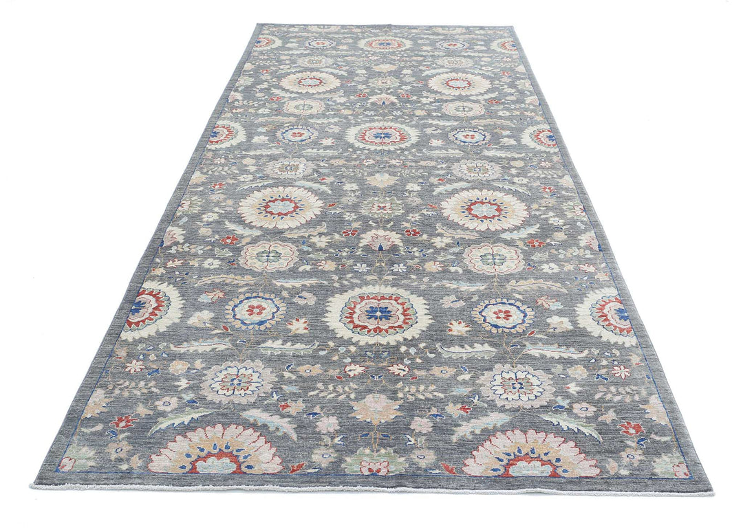 Hand Knotted Artemix Wool Rug 5' 0" x 11' 8" - No. AT62445