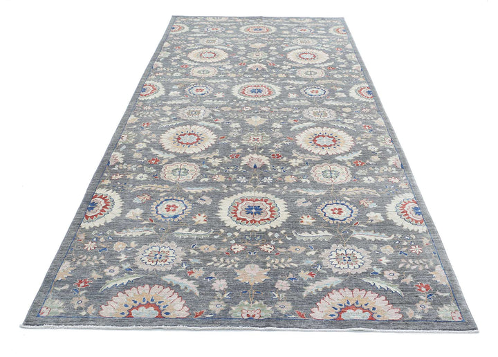 Hand Knotted Artemix Wool Rug 5' 0" x 11' 8" - No. AT62445