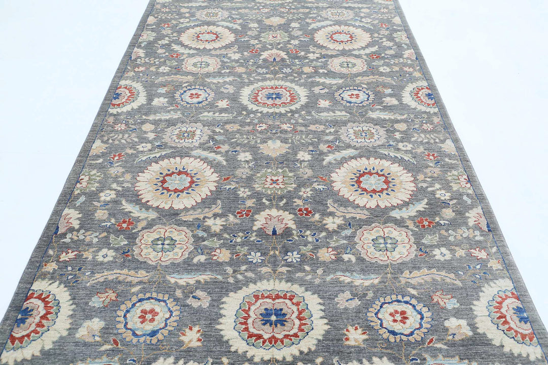 Hand Knotted Artemix Wool Rug 5' 0" x 11' 8" - No. AT62445