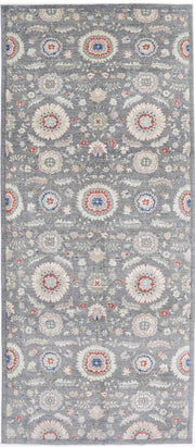 Hand Knotted Artemix Wool Rug 5' 0" x 11' 8" - No. AT62445