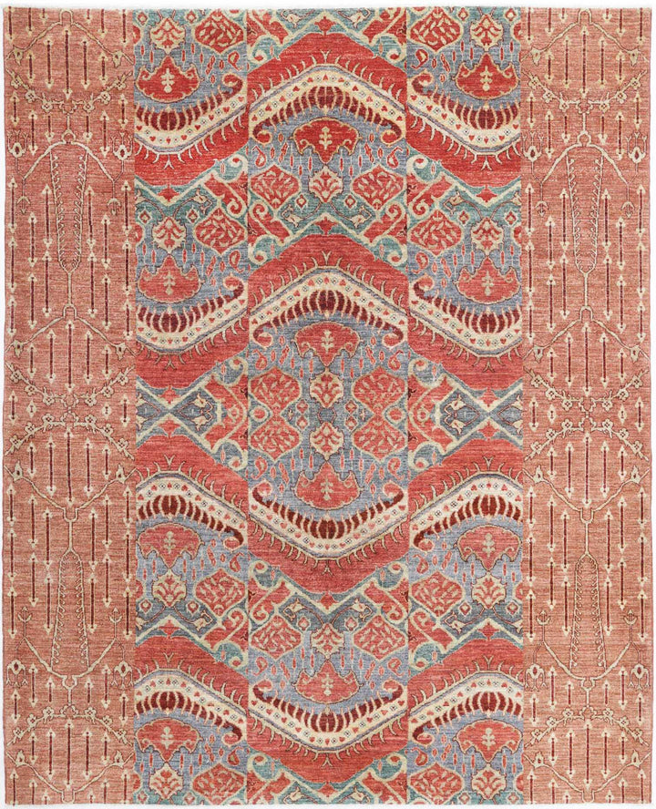 Hand Knotted Artemix Wool Rug 6' 9" x 8' 4" - No. AT52793