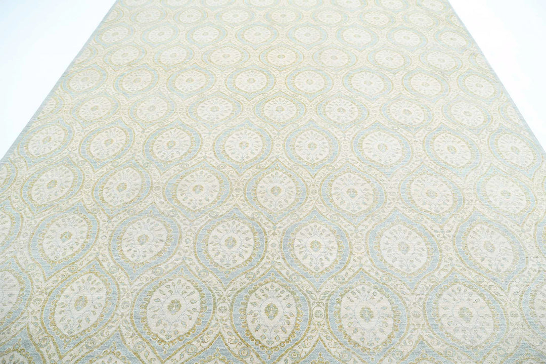 Hand Knotted Artemix Wool Rug 8' 11" x 11' 10" - No. AT73953